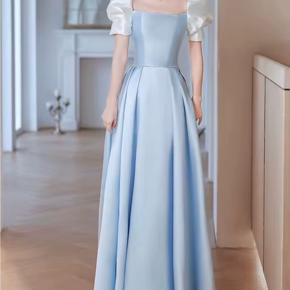 Elegant Blue Gown Dress (Cinderella)